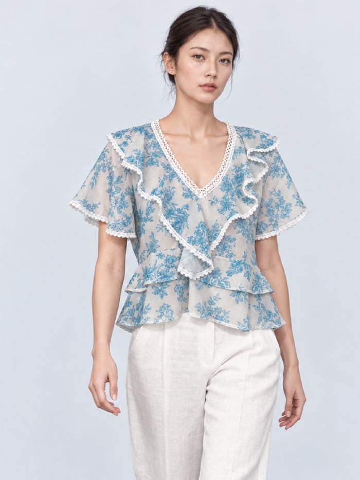 Blusa Rivera Azul