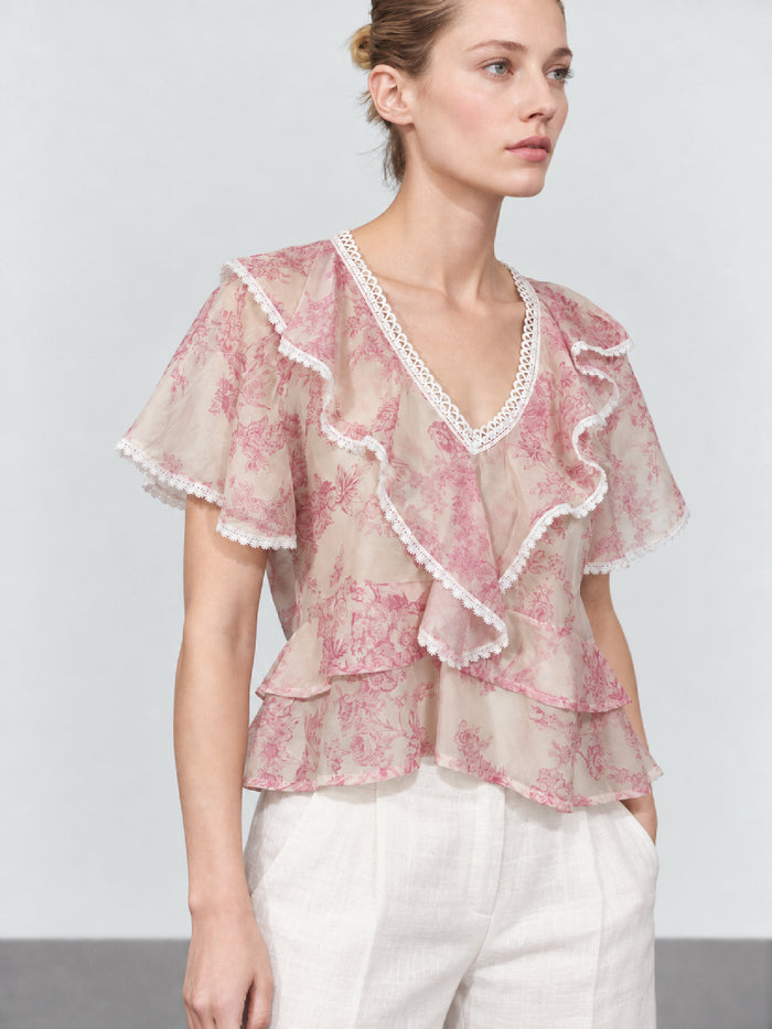 Blusa Rivera Rosa