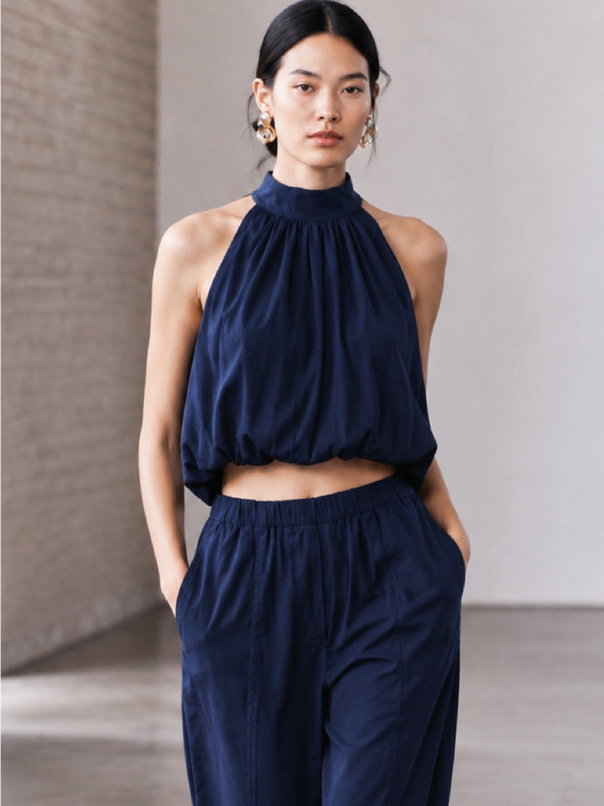Blusa Syros Navy
