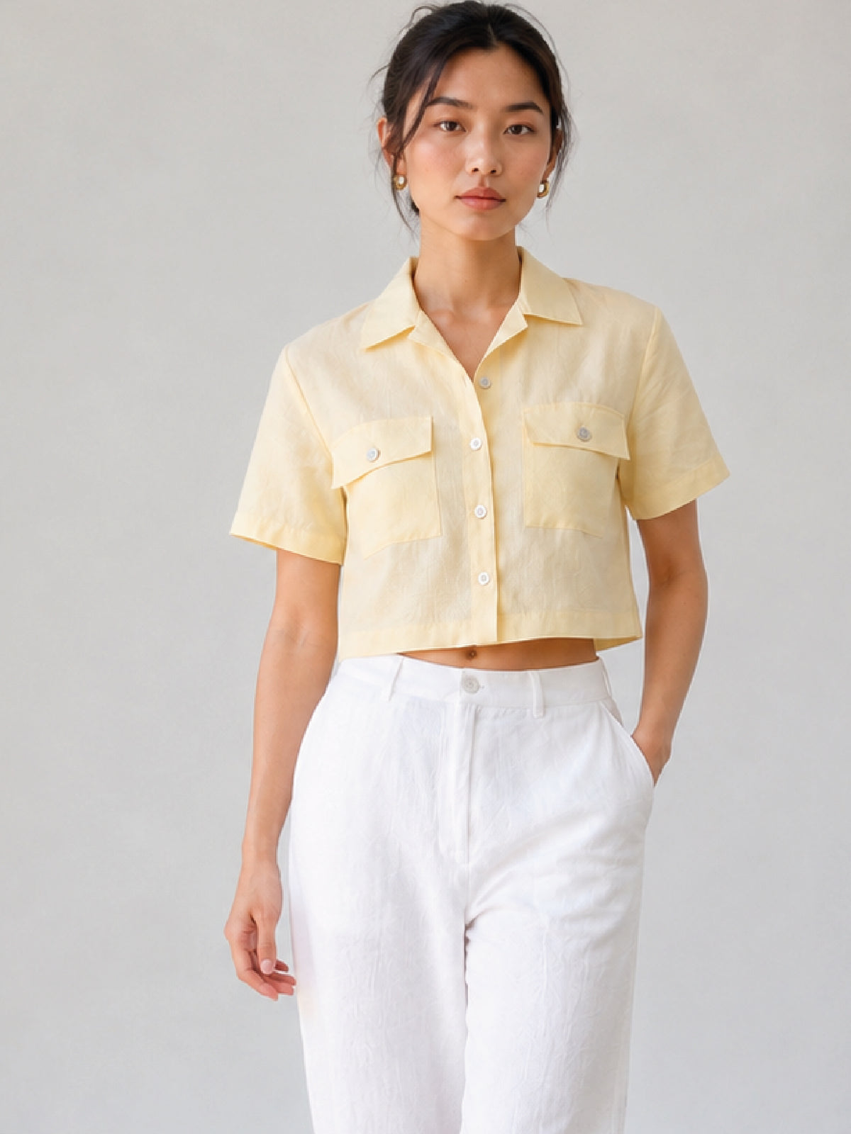 Blusa Aba Vainilla