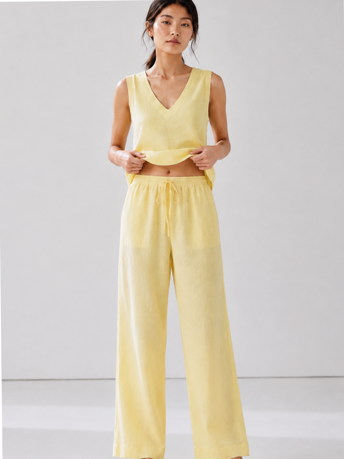 Pantalón Largo Cameron Amarillo