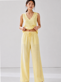 Pantalón Largo Cameron Amarillo