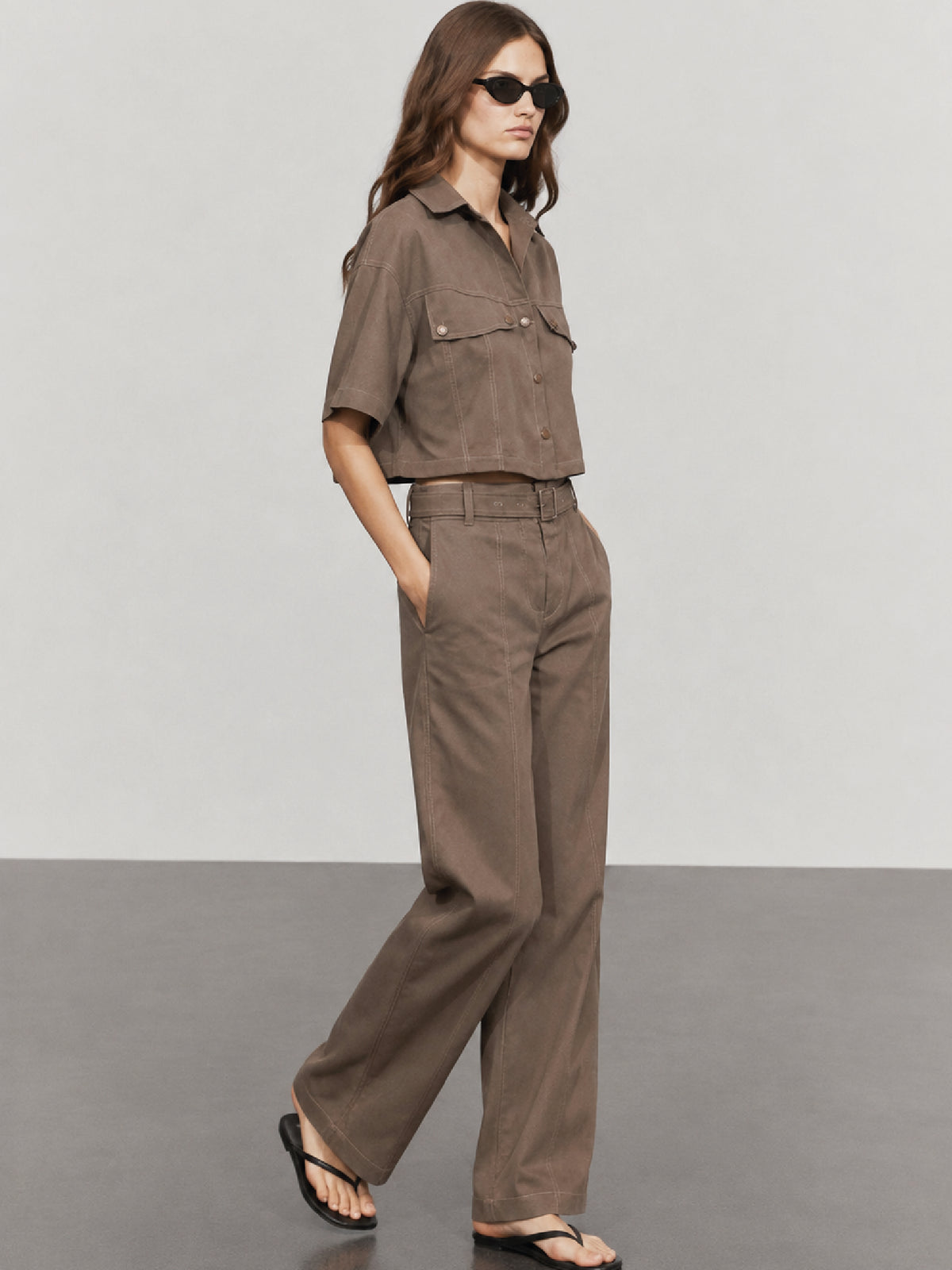 Pantalón Eucaris Taupe