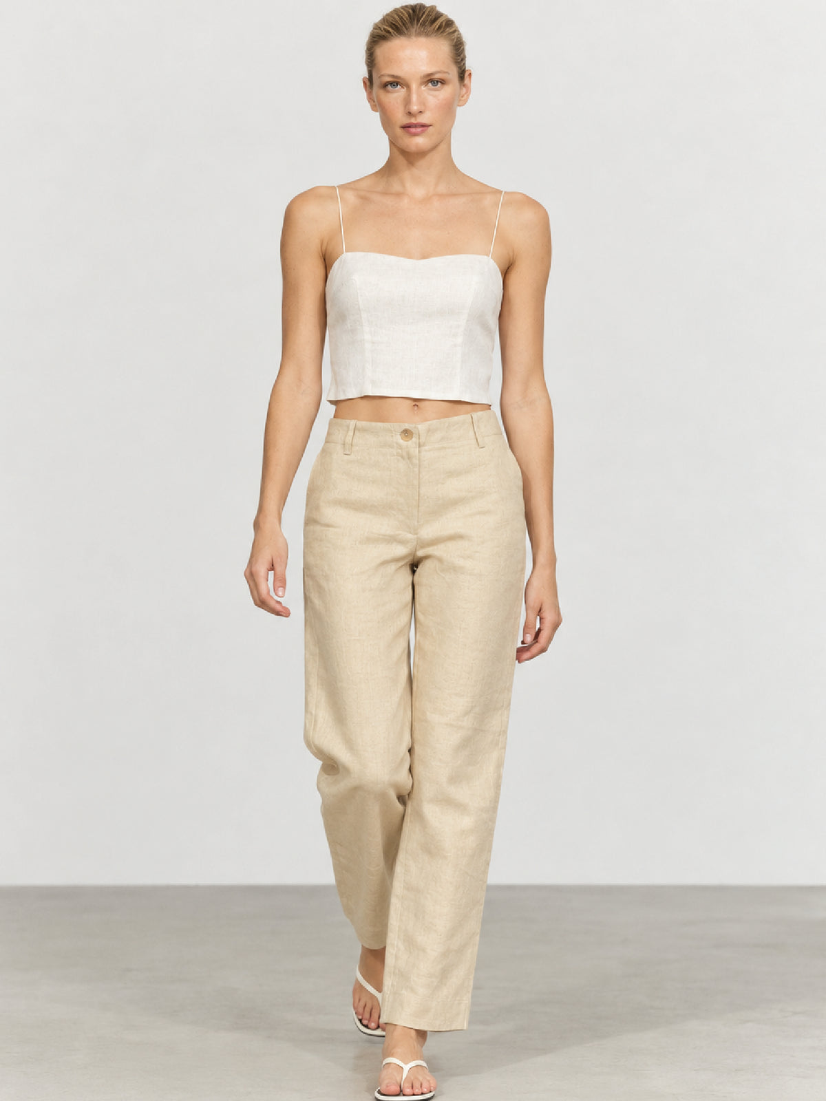 Pantalon Jaiden Crema