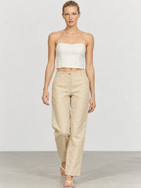 Pantalon Jaiden Crema