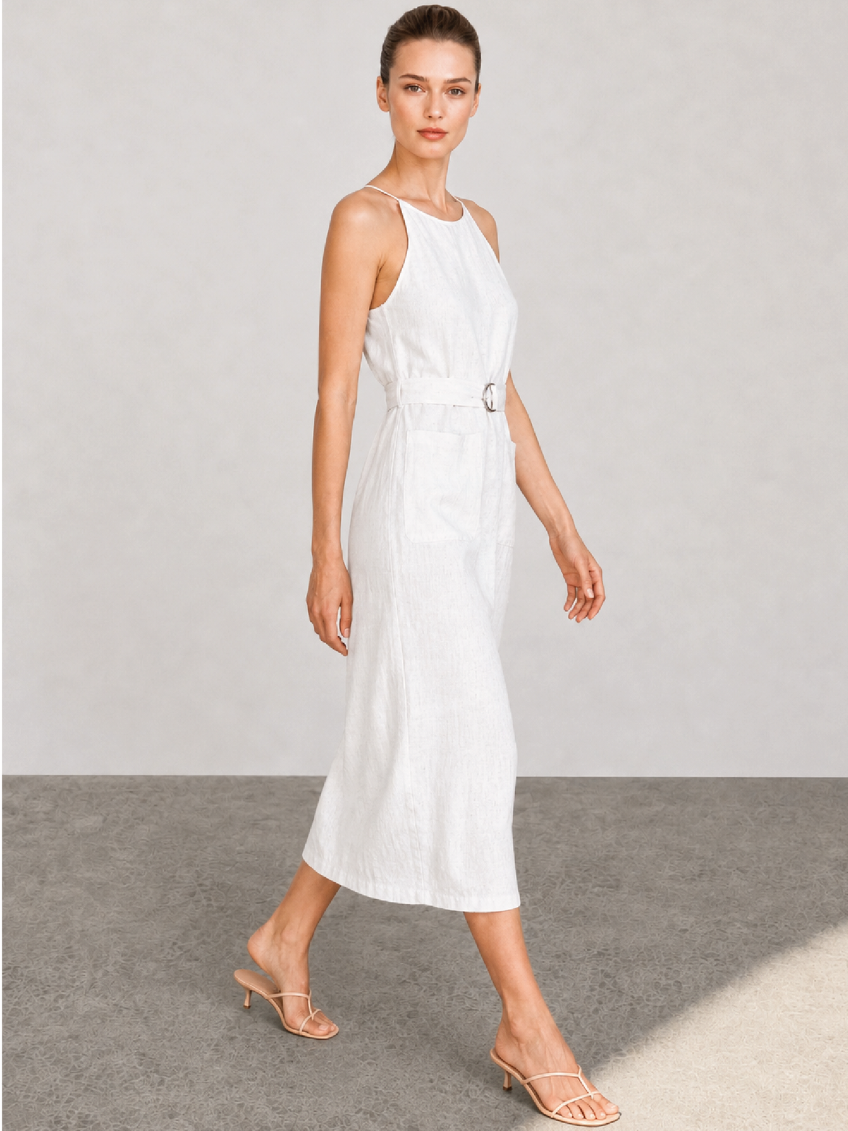 Vestido Largo Alegra Blanco