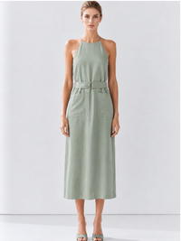 Vestido Largo Alegra Verde