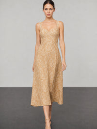 Vestido Largo Ashika Beige