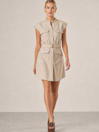 Vestido Corto Aura Natural