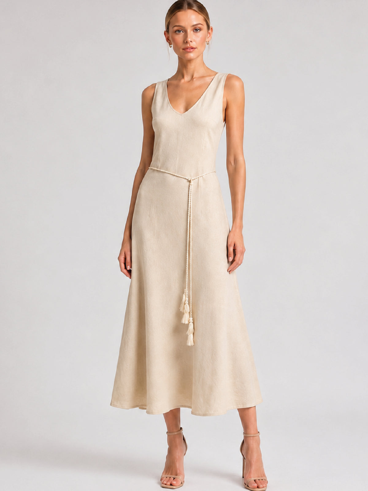 Vestido Largo Daitana Sand