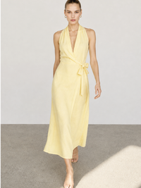 Vestido Largo Labella  Amarillo