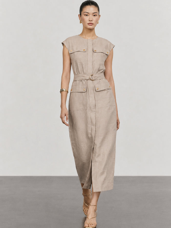 Vestido Largo Marlena Sand
