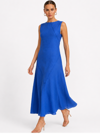 Vestido Largo Alanis Azul