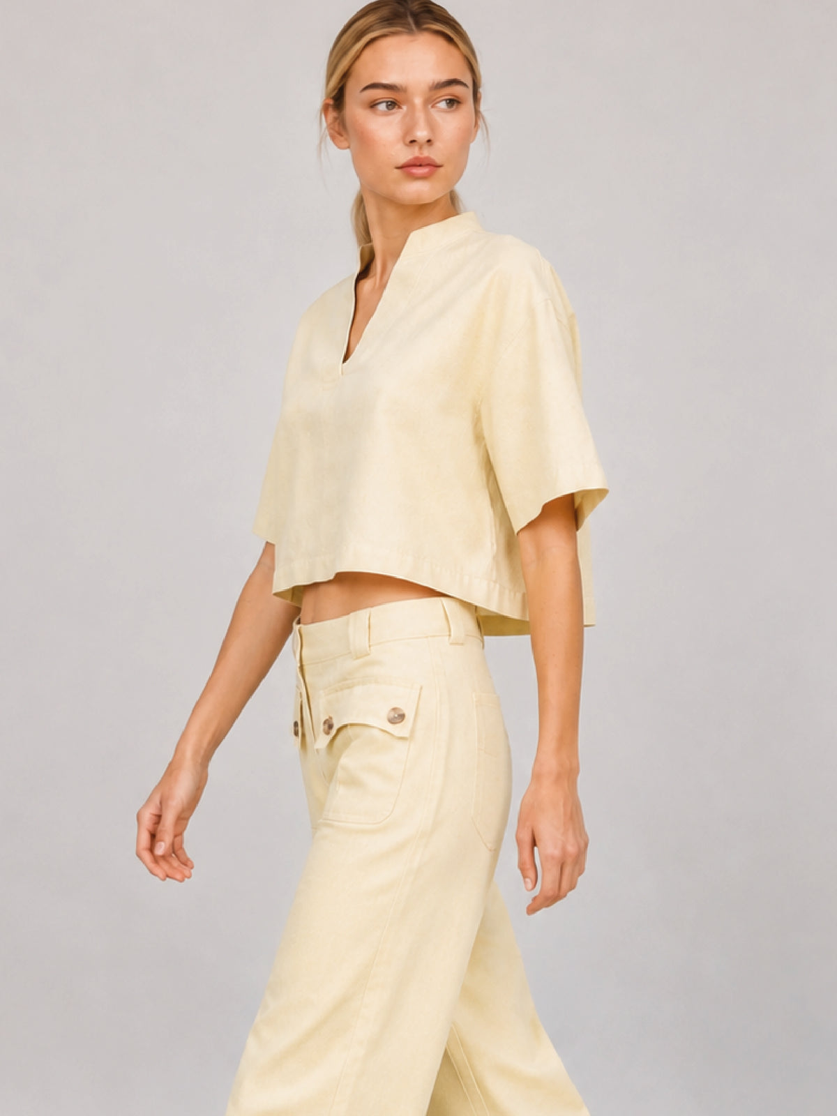 Blusa Armoni Crema