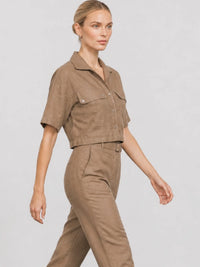 Blusa Eucaris Taupe