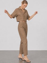 Pantalón Eucaris Taupe