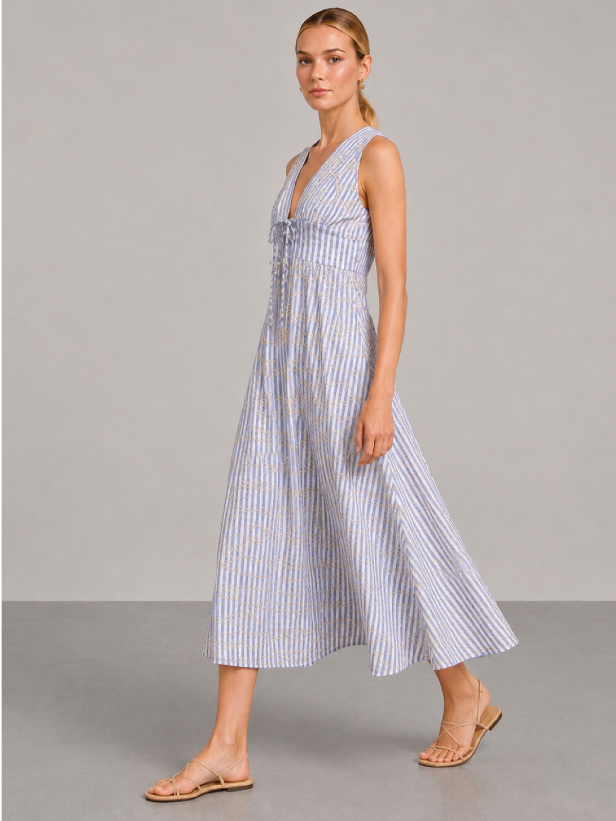 Vestido Largo Evienne Blanco