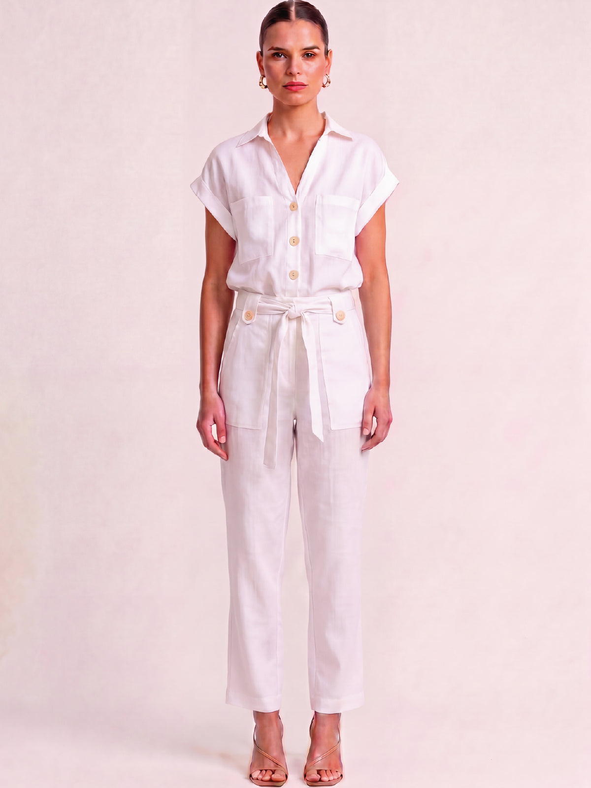 Pantalón Escandinavo Blanco