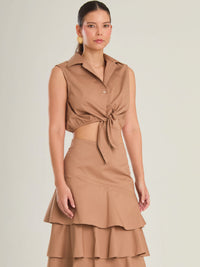 Blusa Perugia Cafe