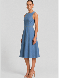 Vestido Largo Gabrie Indigo