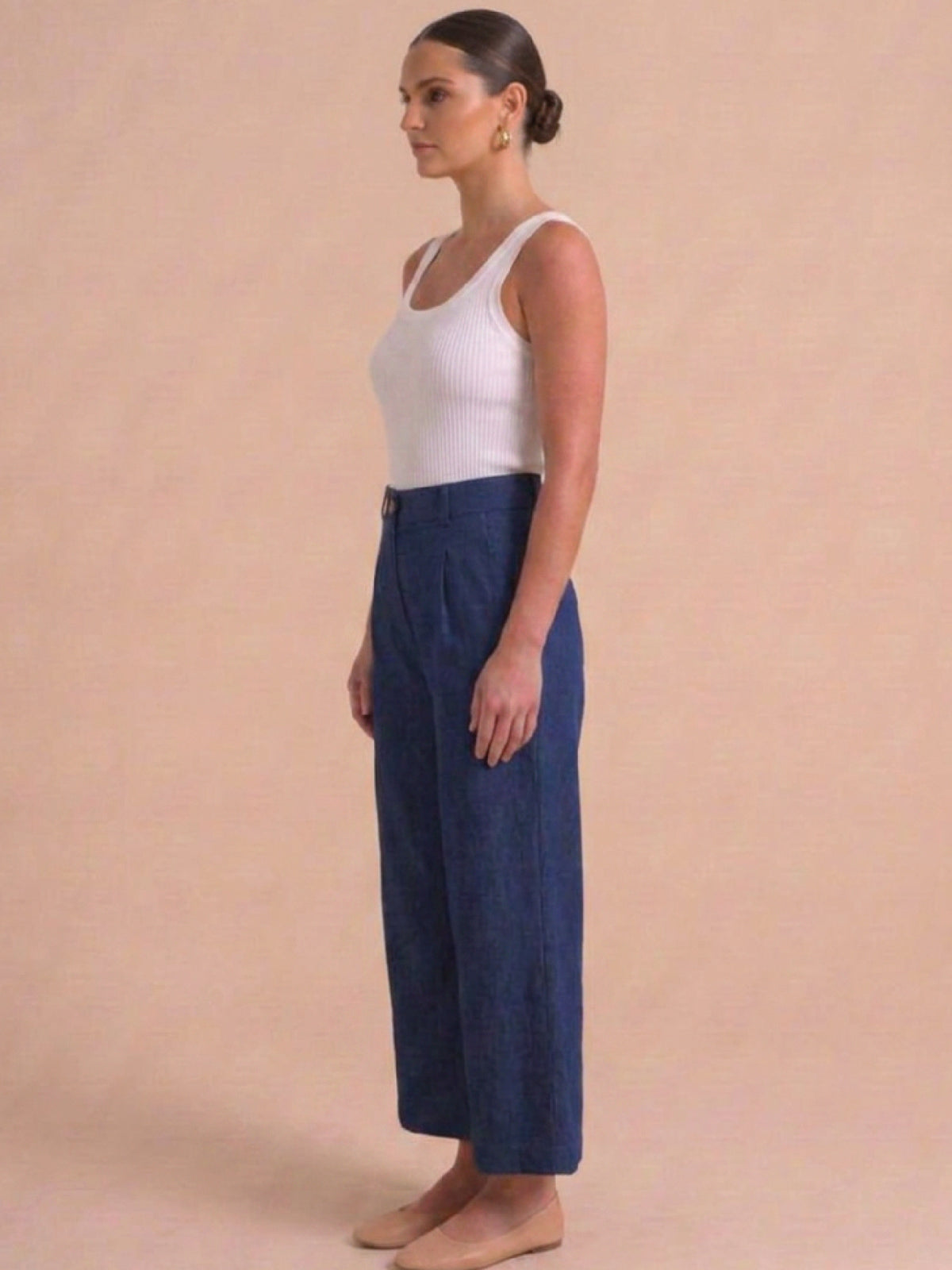 Pantalón Largo Cala Blanca Indigo