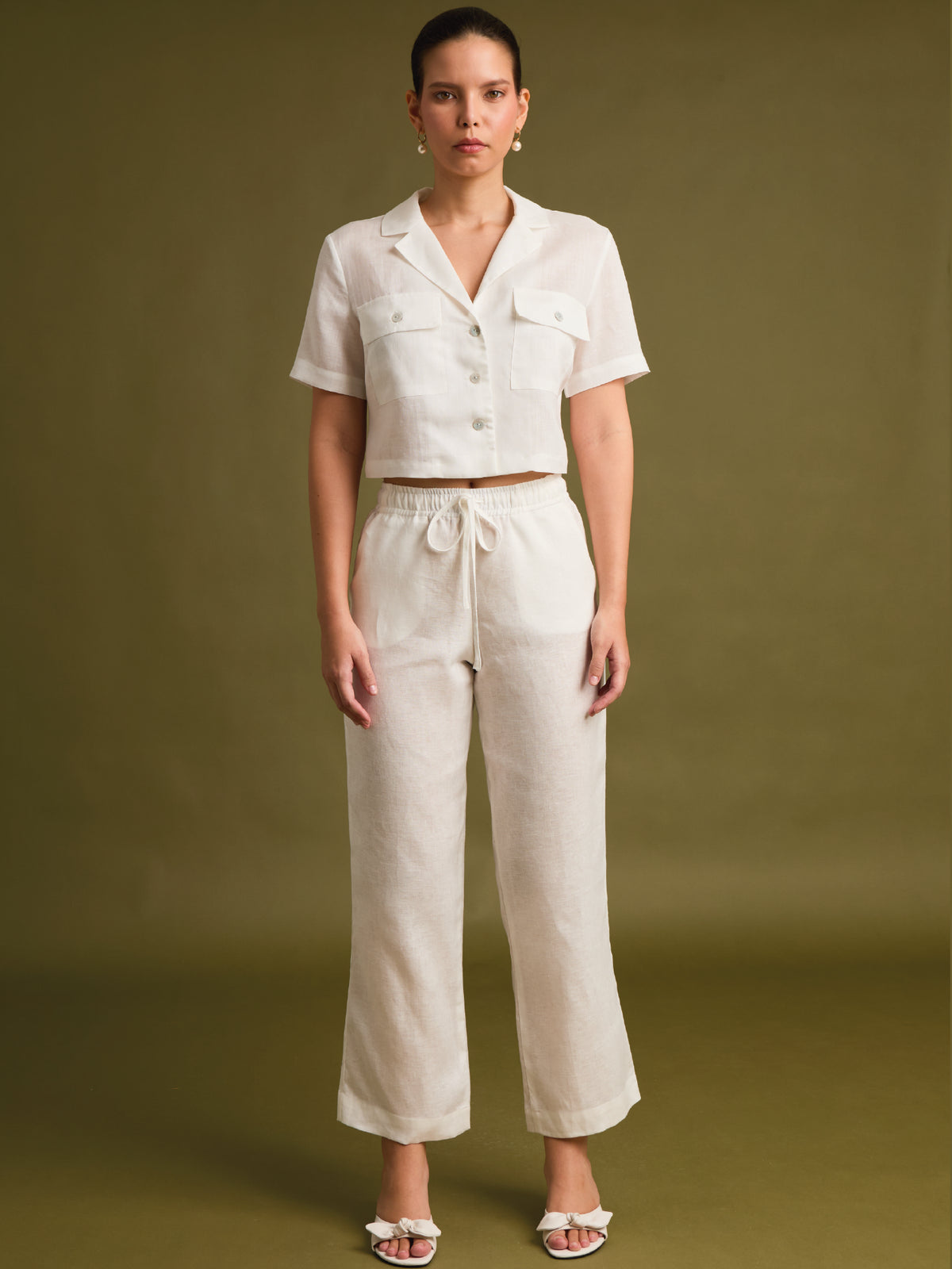 Pantalón Dinara Blanco
