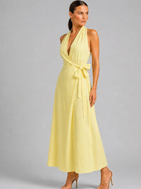 Vestido Largo Labella  Amarillo