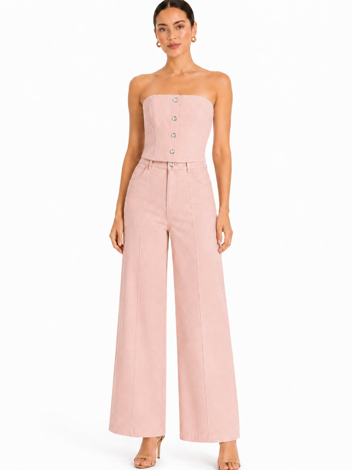Pantalón Carlota Palo de Rosa