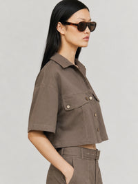 Blusa Eucaris Taupe