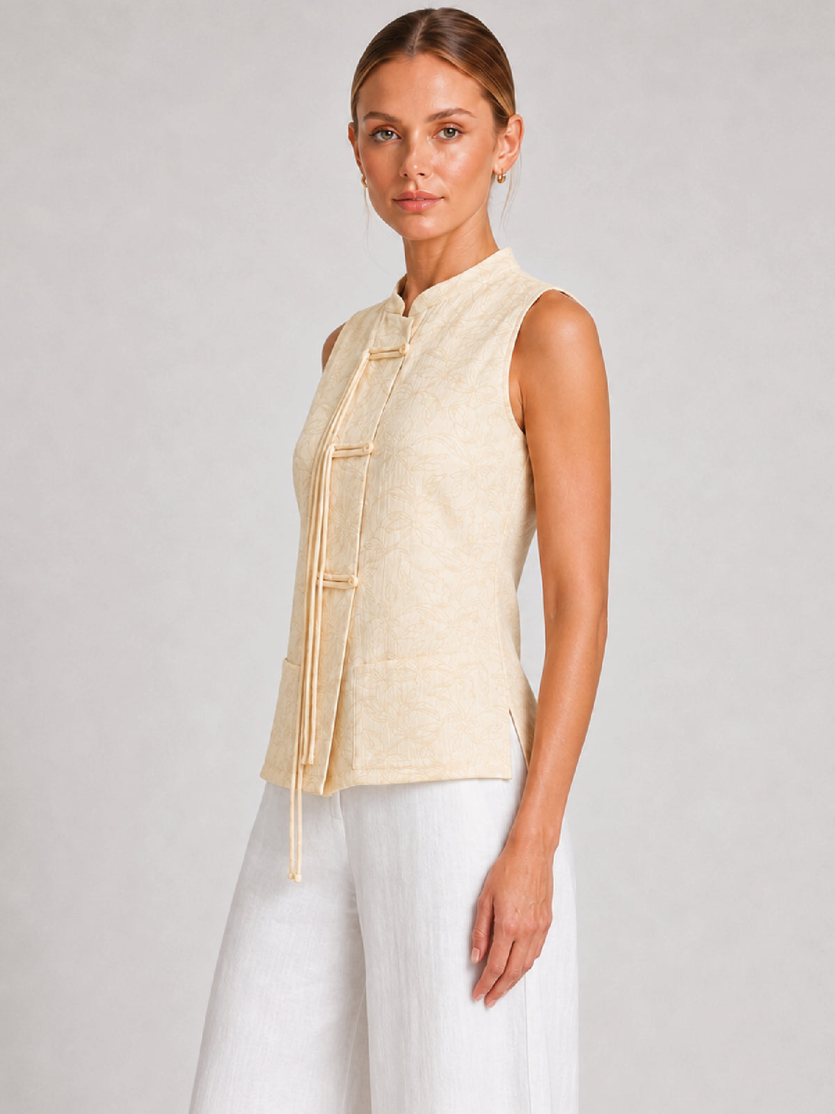 Blusa Geisha Ivory