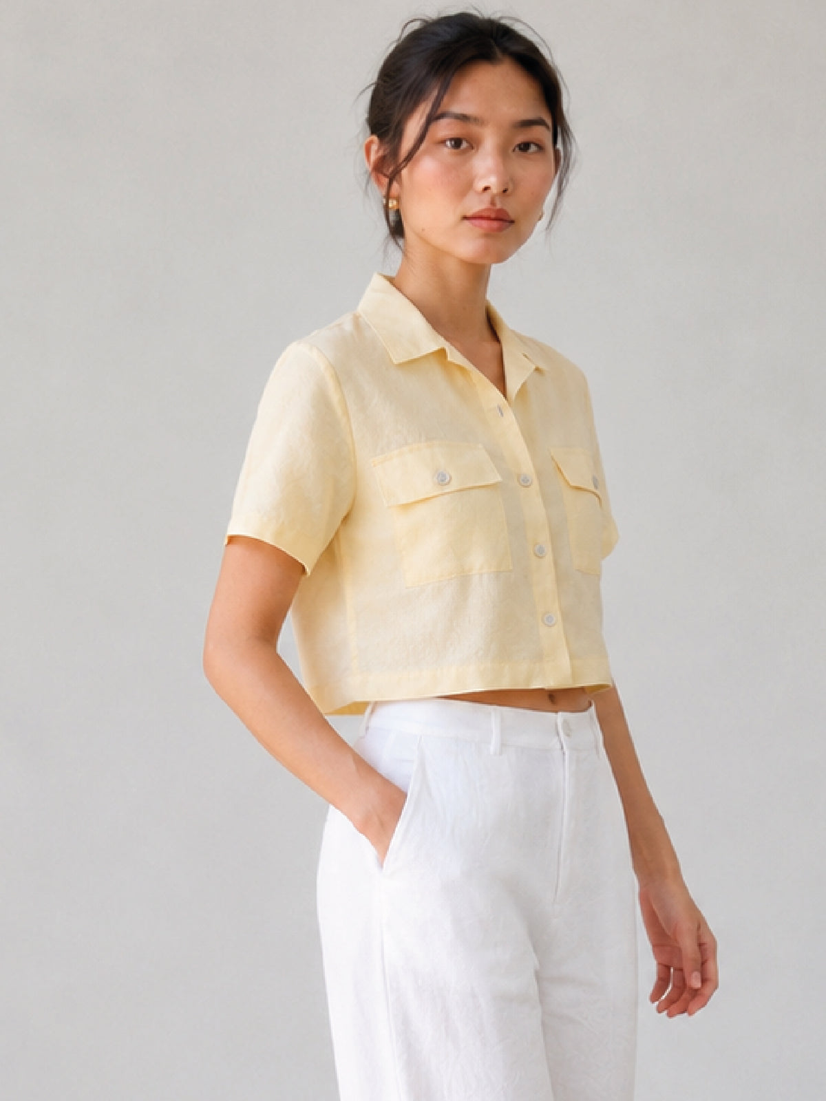 Blusa Aba Vainilla