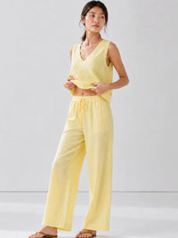 Pantalón Largo Cameron Amarillo