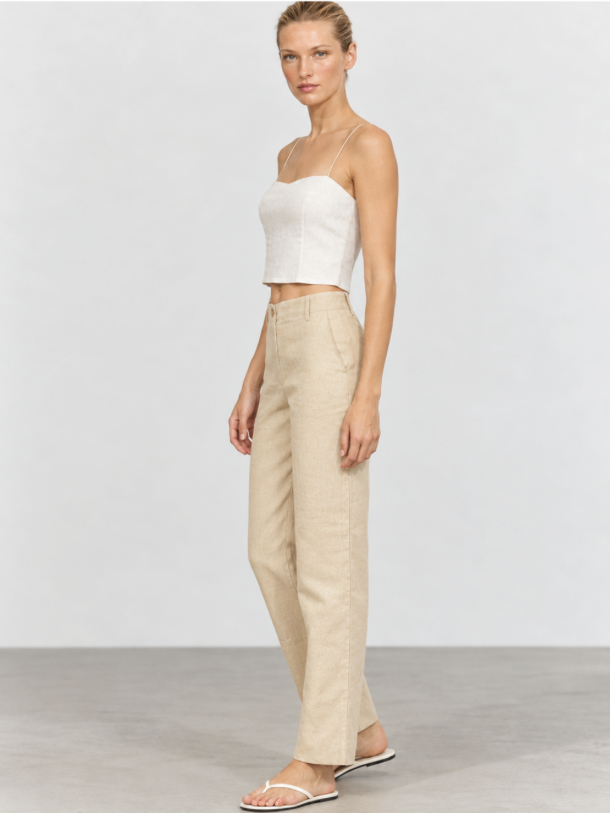 Pantalon Jaiden Crema