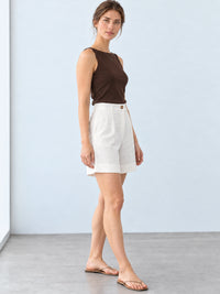 Short Leonor Blanco