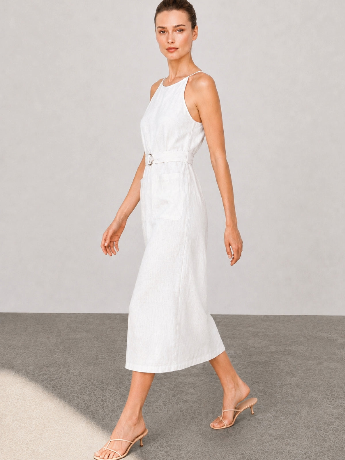 Vestido Largo Alegra Blanco