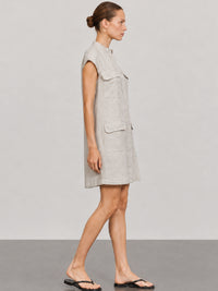 Vestido Corto Aura Natural