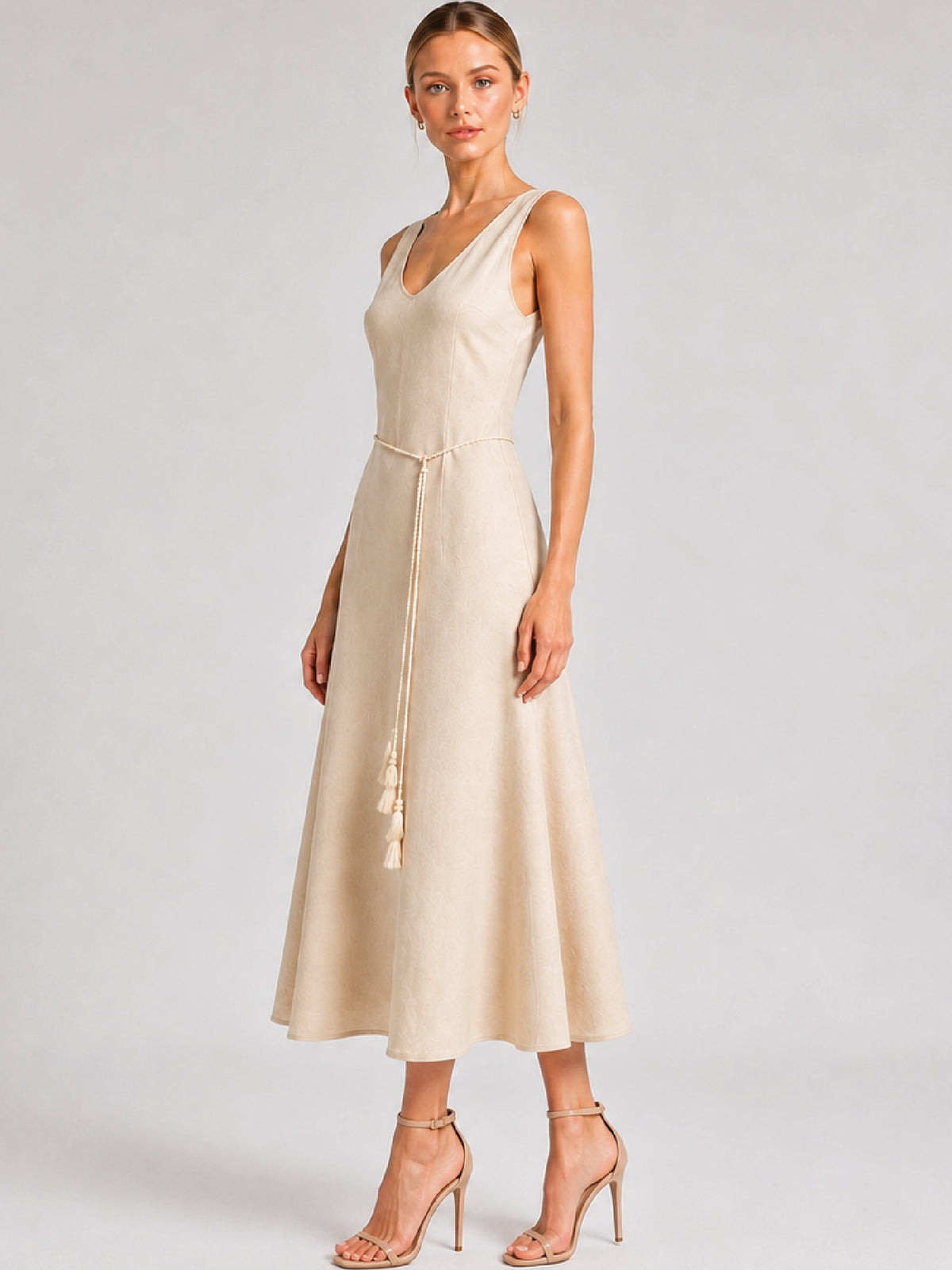 Vestido Largo Daitana Sand