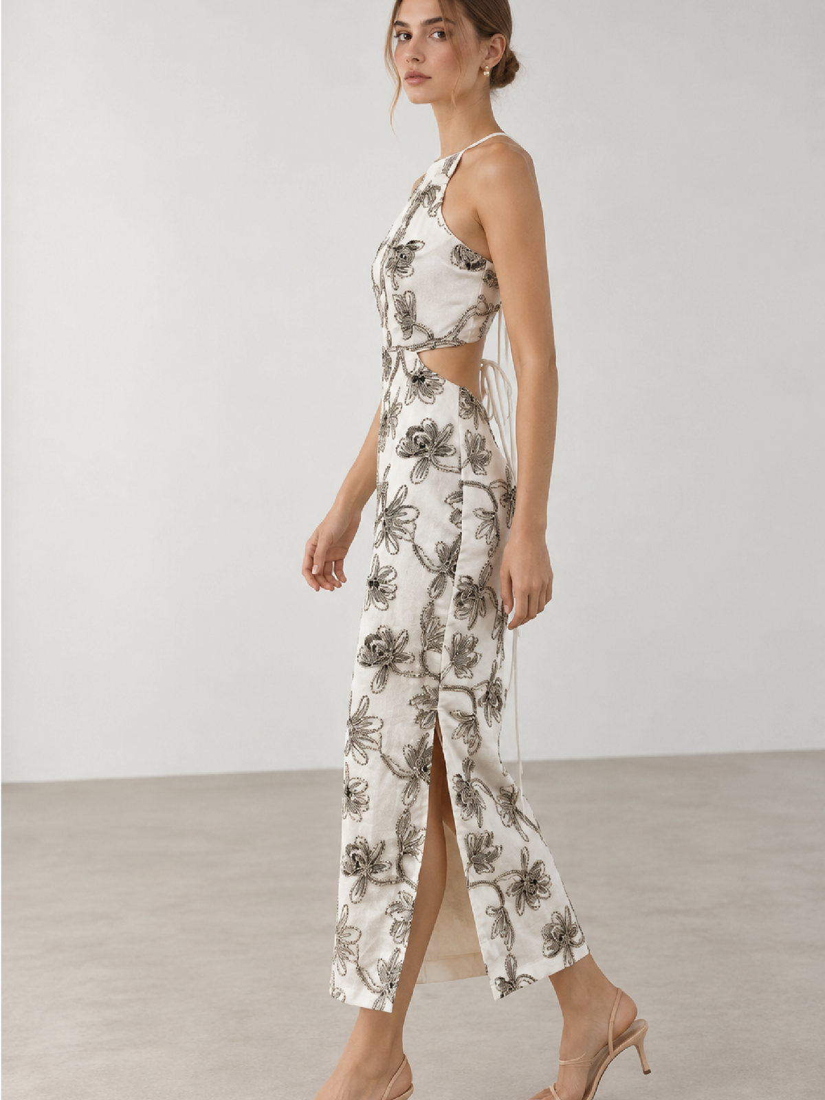 Vestido Largo Lustre