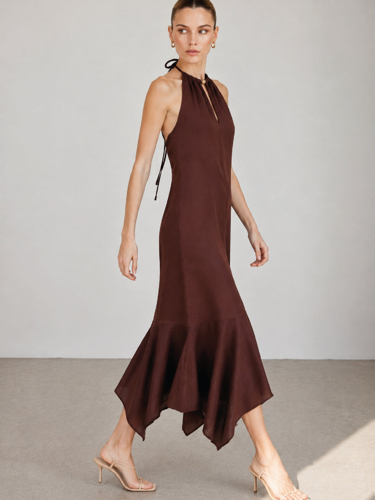 Vestido Largo Tajisha Cafe
