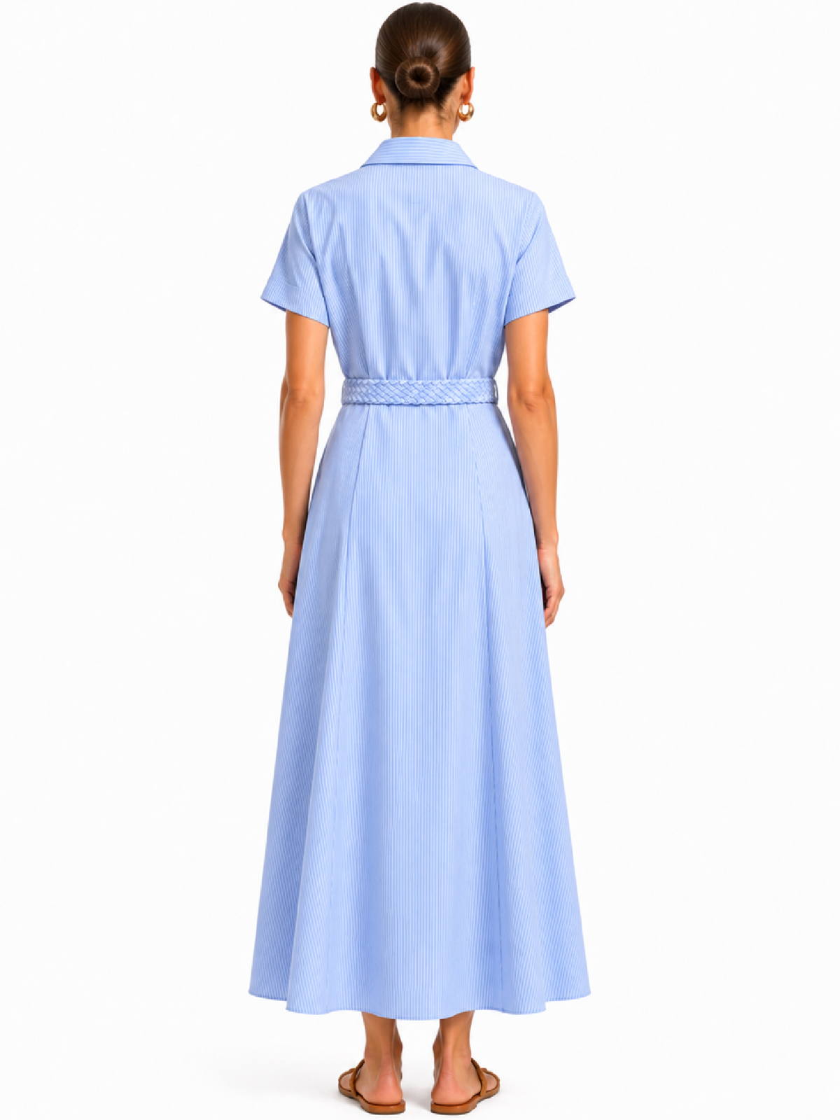 Vestido Largo Poesía Azul