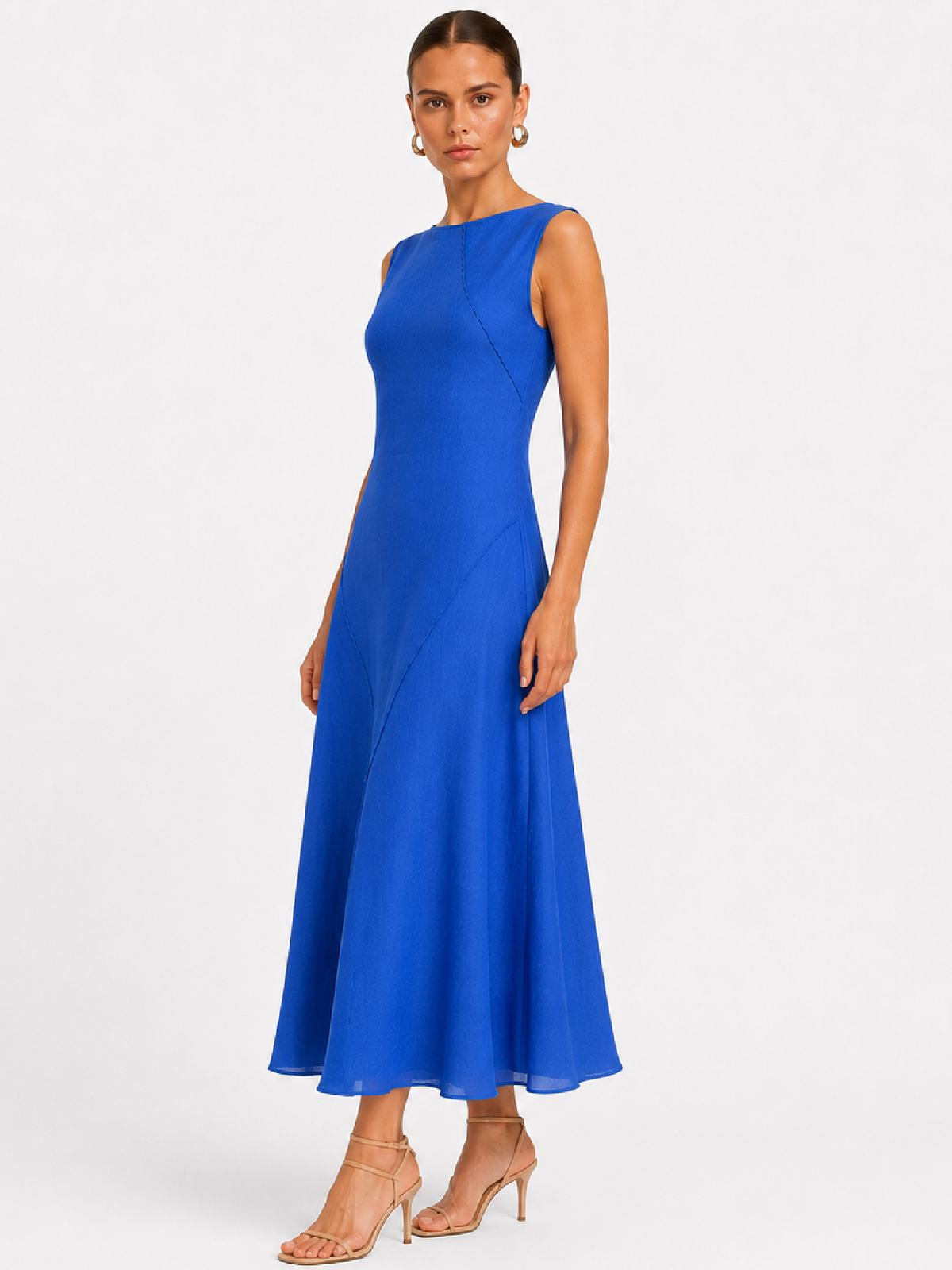 Vestido Largo Alanis Azul