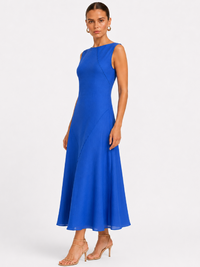 Vestido Largo Alanis Azul