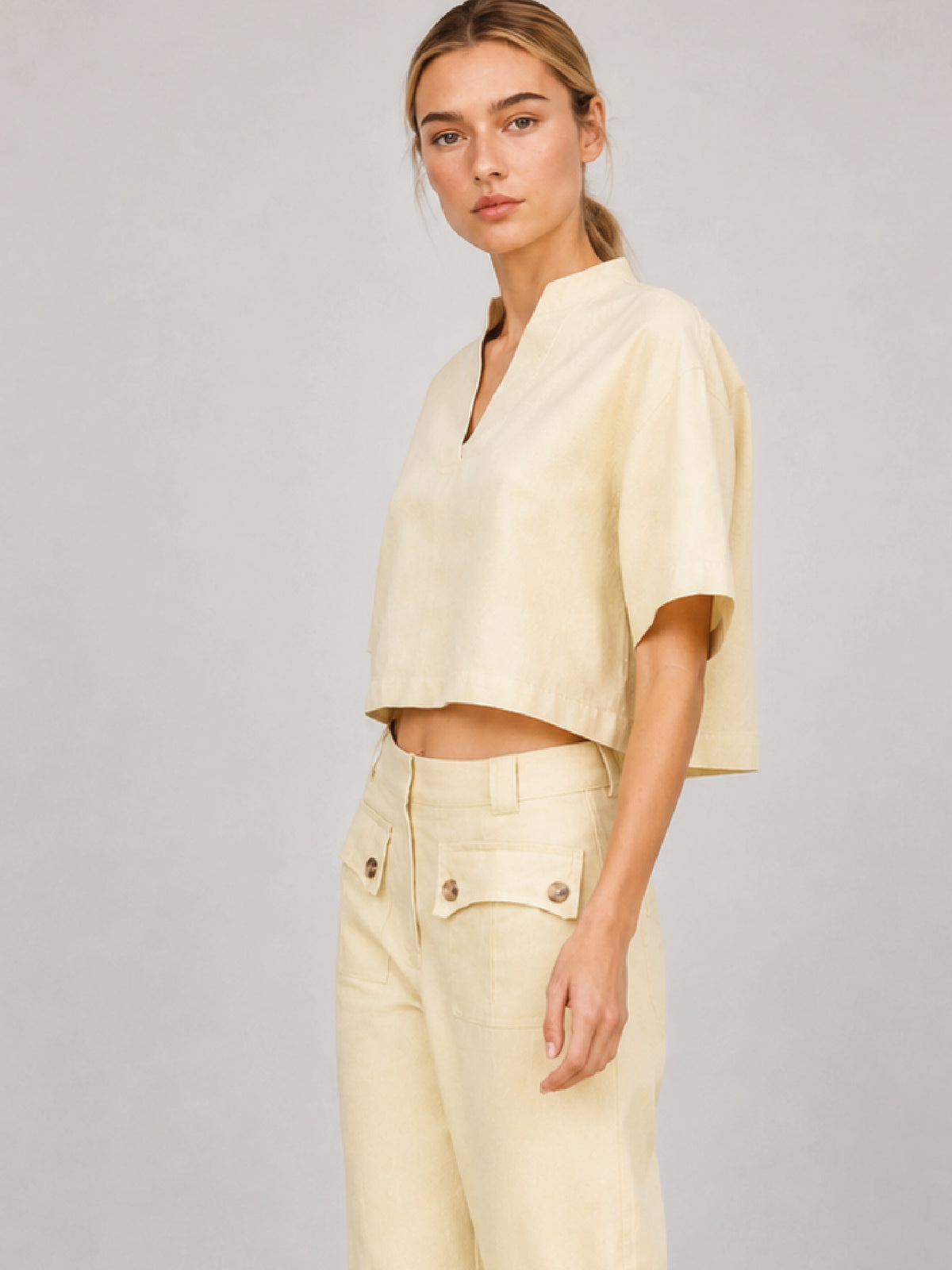 Blusa Armoni Crema