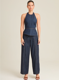 Pantalon Largo Moscu Indigo