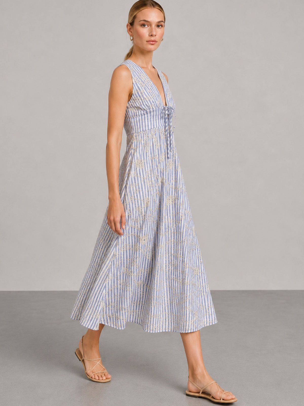 Vestido Largo Evienne Blanco