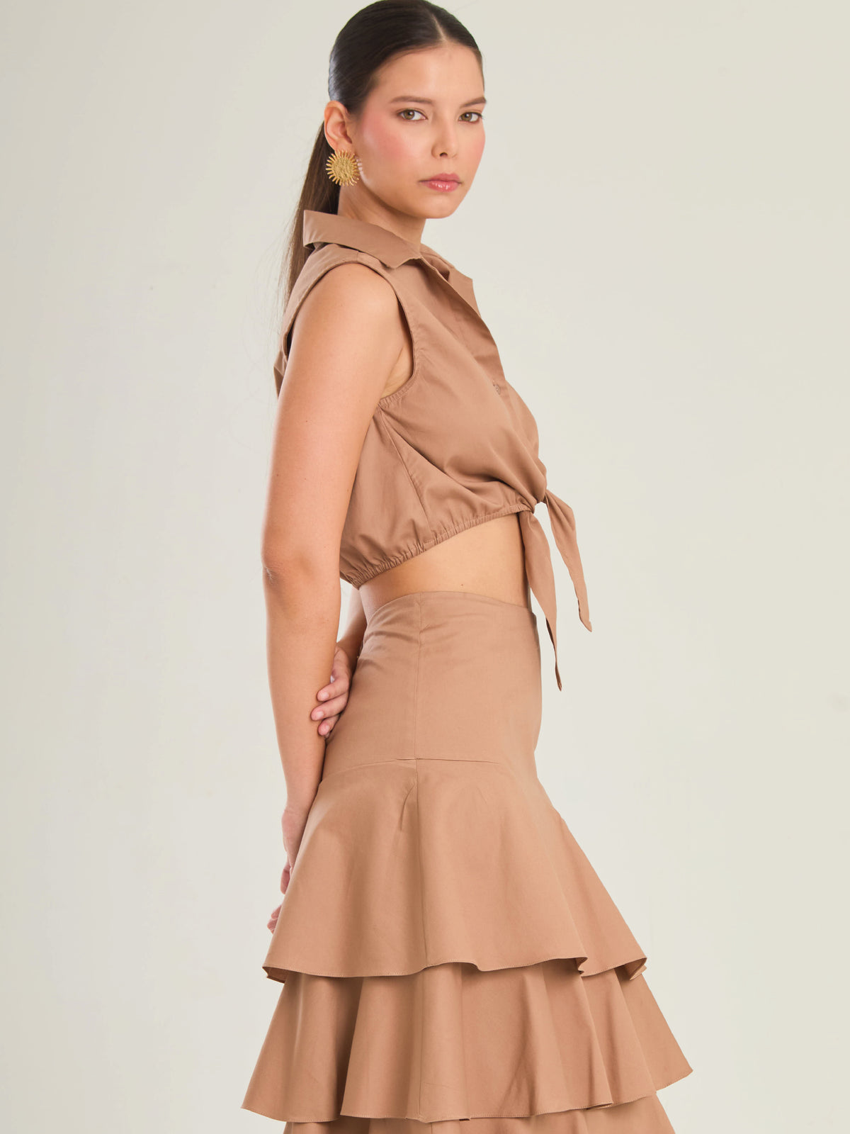 Blusa Perugia Cafe