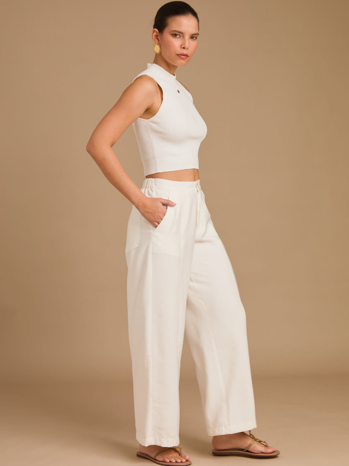 Pantalón Pinko  Blanco