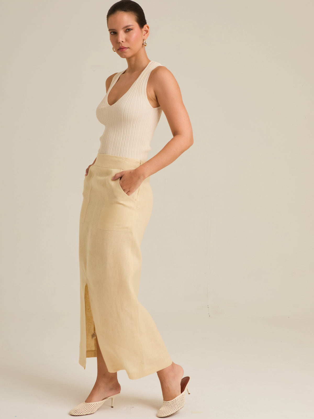 Falda Larga Namibia Ivory