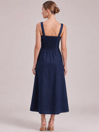 Vestido Largo Jaipur Azul