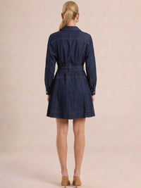 Vestido Corto Marbelle Indigo